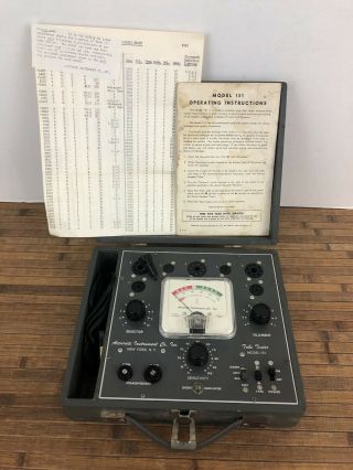 Vintage Accurate Instrument Co.  Inc.  Model 151 Tube Tester