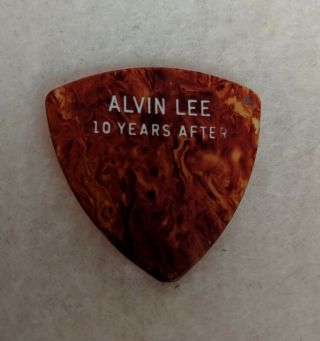 RARE Vintage Alvin Lee 10 Years After Guitar Pick / Ten Years After 3