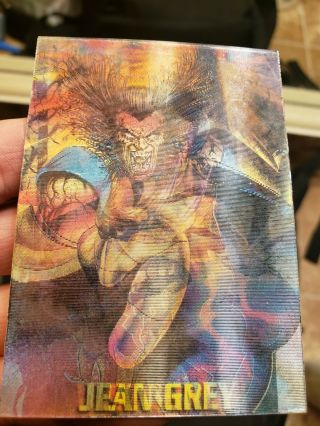 1995 Marvel Masterpieces Mirage X - Men Limited Edition 2 Of 2 Very Rare