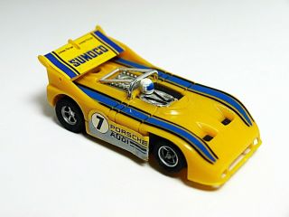Vintage Afx - Sunoco Porsche 510k Can - Am Trans Yellow/ Blue/ Black Rare Minty