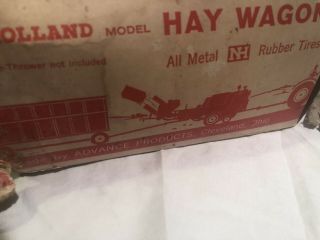 1/24 Vintage Cockshutt Barge Wagon Hay Advanced Products Box Nib. 11