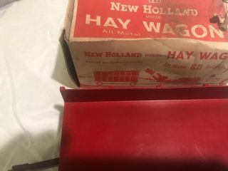1/24 Vintage Cockshutt Barge Wagon Hay Advanced Products Box Nib.