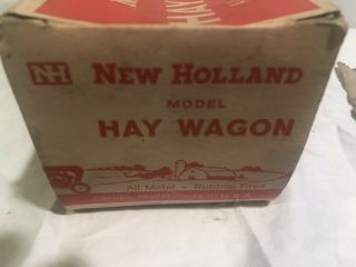 1/24 Vintage Cockshutt Barge Wagon Hay Advanced Products Box Nib. 8