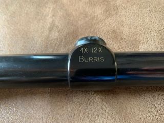 Vintage Burris 4 - 12x AO Rifle Scope USA 4