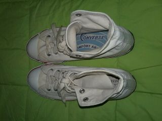 Very Rare,  1970 ' s Converse Coach Athletic Shoes,  Blue Lable,  Made In USA,  Sz.  9 2