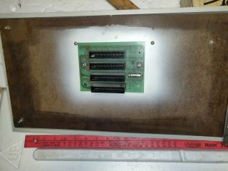 1972 DEC PDP - 8 VINTAGE COMPUTER HARD DISK 48 LIGHT RACK PANEL 5004310 3