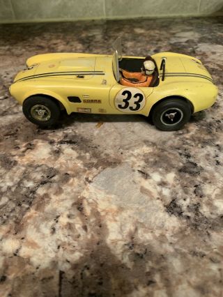 Vintage 1960’s Ford Cobra Slot Car Rare 1/24 Scale Awesome Estate Find