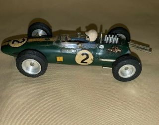 Monogram Jim Clark? 1/43 Scale Team Lotus Indy Slot Car Vintage 1960 