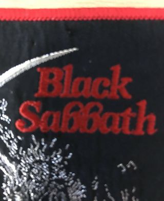 BLACK SABBATH VINTAGE 70’s Patch PARANOID 2