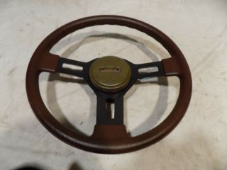 1984 - 85 Mazda Rx - 7 Steering Wheel Se Gsl Vintage 1980s Datsun Rx7,  Center 84 1985