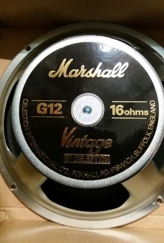 Celestion Marshall Vintage 30 Cm/12in Speaker T3897b 16 Ohm Uk Made,  For Dsl40c
