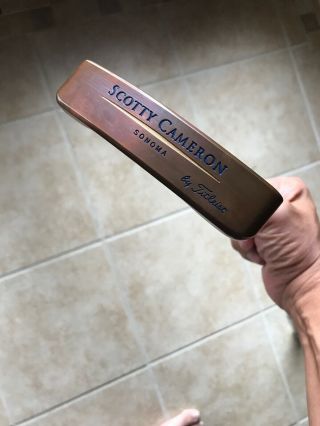 Scotty Cameron Putter 1996/500 Special Issue Sonoma Copper Rare Collectible 10