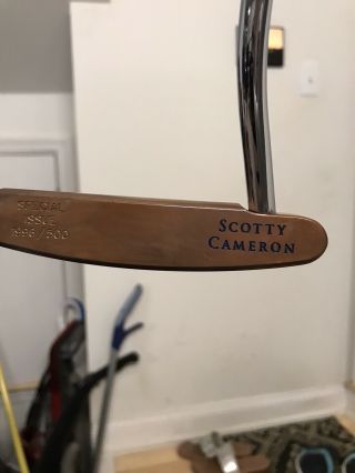 Scotty Cameron Putter 1996/500 Special Issue Sonoma Copper Rare Collectible 2