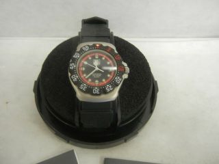 Rare Tag Heuer Black Luminous Formula 1 Mid Unisex 34mm Swiss Watch WA1211 NOS 4