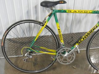 Vintage Schwinn Paramount Lemon Lime Road Bike 22 