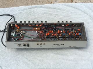Chassis (only) From Vintage Gibson Ranger Ga - 55 Rvt Tube Guitar Amplifier / Amp