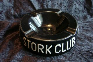 Vintage Stork Club Of N.  Y.  C York Hall Ashtray
