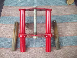 1970 Rupp Roadster minibike triple tree powder coated red Vintage Mini Bike 2