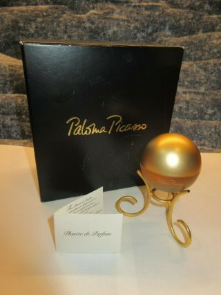 Vintage Paloma Picasso Planete De Parfum Perfume Limited Edition 0.  5 Oz.  C.  1994