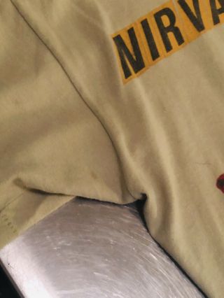 Vintage NIRVANA INCESTICIDE Shirt Kurt Cobain Grunge Nevermind Bleach 7
