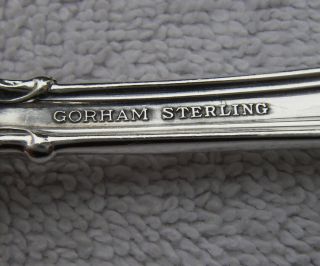 Gorham Sterling CHANTILLY (1895) SERVING / TABLESPOON - Marks - No Mono 4