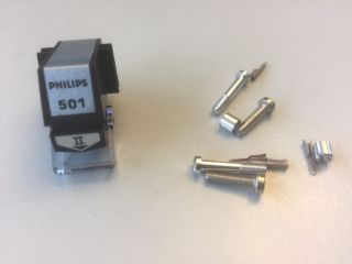 Vintage Nos Philips Gp 501 Mk Ii Stereo Cartridge