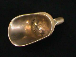 Vintage Brass Scoop Lenkendofer Coffee Ranch Ft Wayne Indiana Adversising Rare 7