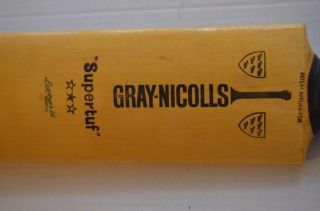 Vintage Gray - Nicolls “Supertuf” Full - Size 34 - Inch Cricket Bat 2