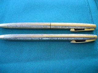 Vintage Pen & Pencil Set By Sheaffer,  Usa Made 12 K Gf,