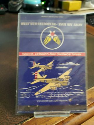 World War 2 Lg Matchbook Army Air Base Wendover Field Utah Aerial Bombing School