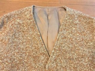 Dry Bones jeans wool tweed vintage style jacket,  size 38/M 2