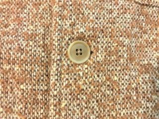 Dry Bones jeans wool tweed vintage style jacket,  size 38/M 5