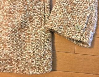 Dry Bones jeans wool tweed vintage style jacket,  size 38/M 6