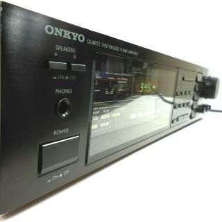 Onkyo Tx - 80 Quartz Synthesized Tuner Amplifier Vintage Made In Japan