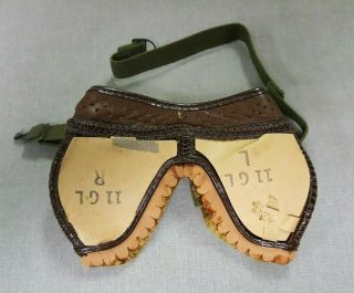 WW2 US Goggles M - 1943 Type III Dated 1944 5