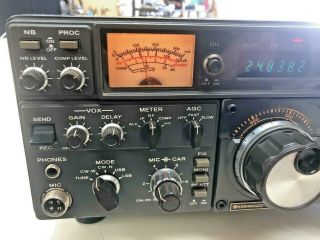 Kenwood TS - 830S Vintage Ham Radio Transceiver 2