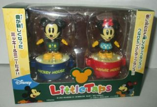 Little Taps Figure Dance Doll Disney Toy Musical Mickey Minnie Mouse Vintage