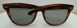 Vintage Ray - Ban Wayfarer Ii (2) Tortious Sunglasses - Bausch & Lomb - F69