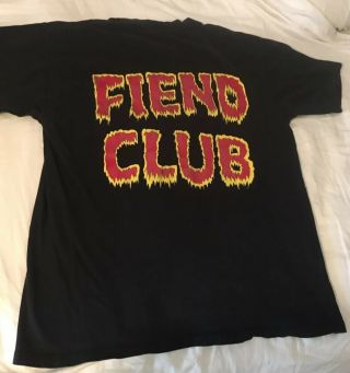 The Misfits 2 Sided Nosferatu Glow in Dark Vintage FIEND CLUB T Shirt RARE Repka 2