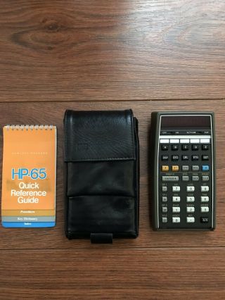 Hp - 65 Hewlett Packard Calculator Vintage