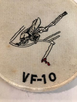Us Navy Vf - 10 Squadron Patch " Grim Reapers "