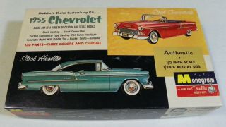 Monogram Pc83 - 198 Vintage 1/24 1955 Chevrolet Modeler 