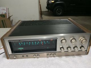 Vintage Kenwood Kr - 6340 Two - Four Stereo Receiver C1970s