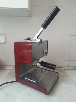 Vintage Mini Gaggia Moka 125v Lever Espresso Machine 1970s