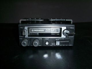 Vintage Pioneer Kp - 292 Car Stereo Cassette Player - Underdash