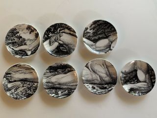 Vintage Fornasetti Adam Coasters