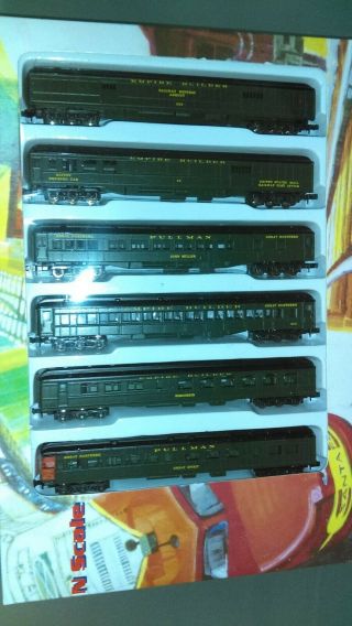 N Scale Con Cor Passenger Cars,  Vintage Exc To Cond.  Collectible