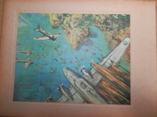 Ww2 Japanese Navy Strategy Painting.  Battle Of Balikpapan (1942).