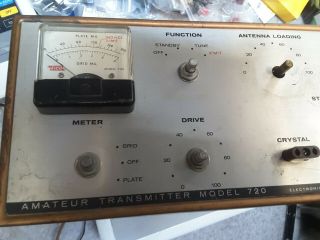 Vintage Eico Transmitter Model 720 Ham Radio Asis Only Not