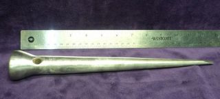 Vintage Ampco Non - Magnetic Non - Sparking Corrosion Resistant 12 " Marlin Spike